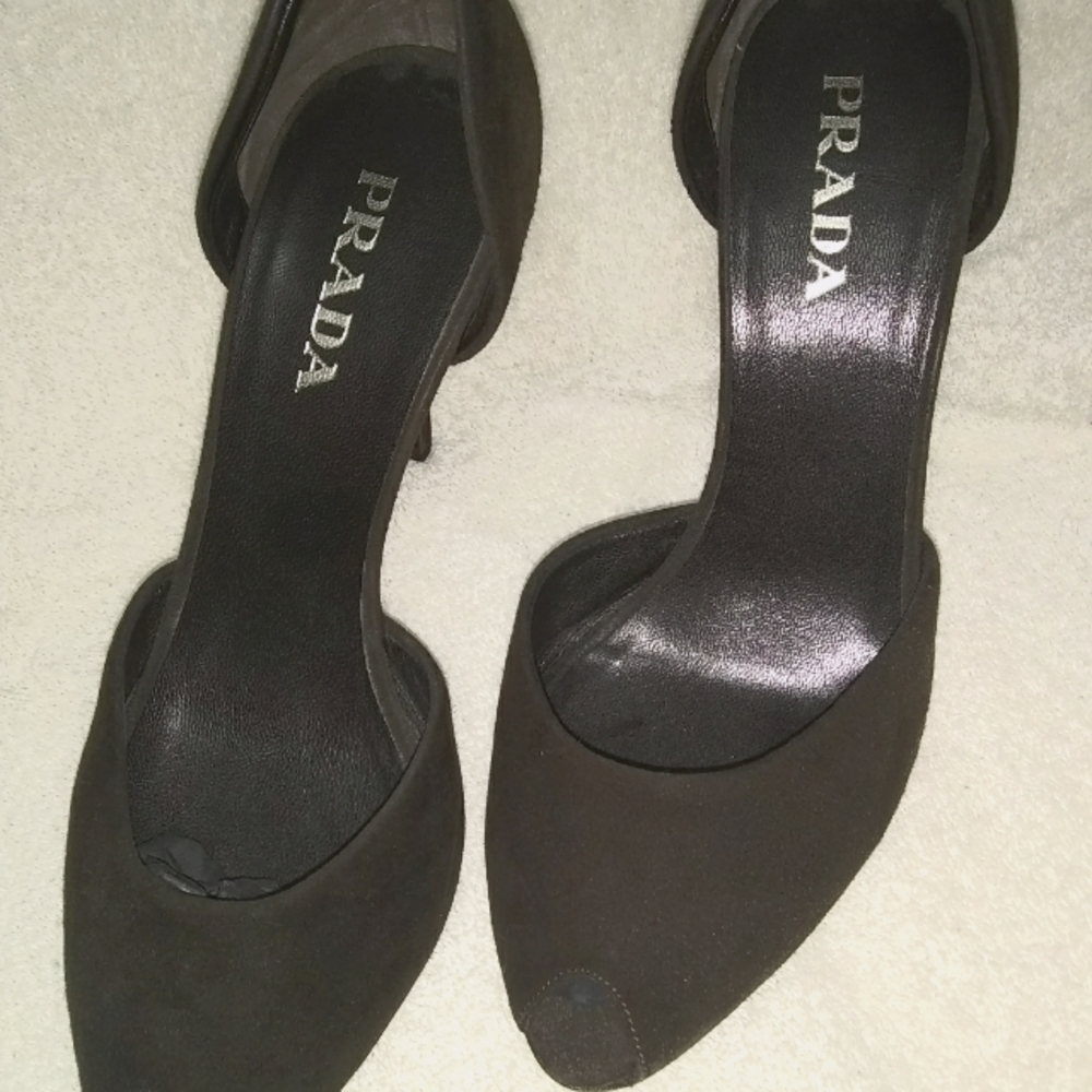 Beautiful Brown Prada Heels